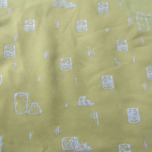 William Murray Polo Shirt Mens M Yellow Off The Rocks Print Stretch BReathable - Picture 11 of 13